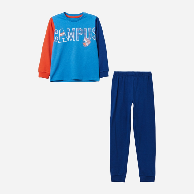 Piżama dziecięca (bluza + spodnie) OVS 1844043 134 cm Niebieska (8056781816363) - obraz 1