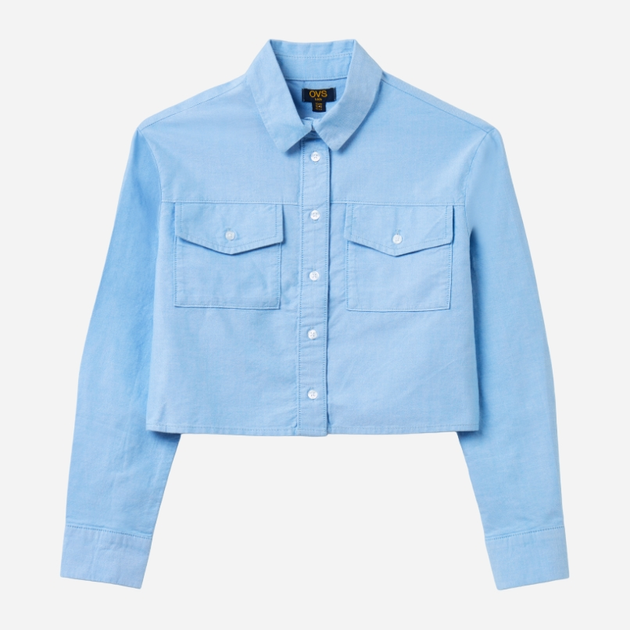 Koszula dżinsowa OVS 1860487 170 cm Niebieska (8051017203931) - obraz 1