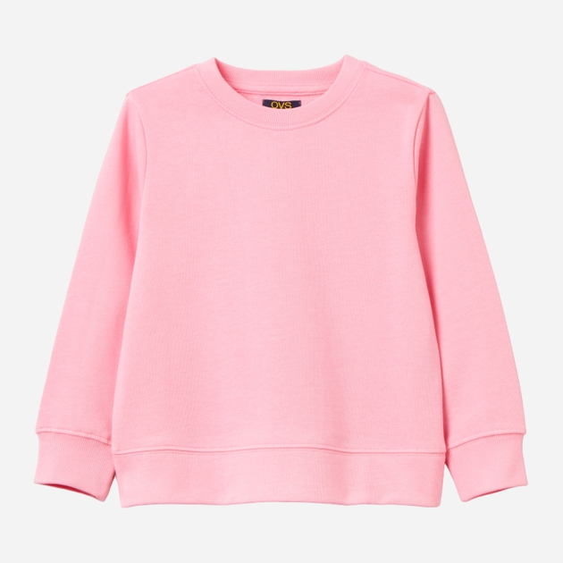 Bluza bez kaptura dziewczęca OVS 1898529 110 cm Różowa (8057274452723) - obraz 1