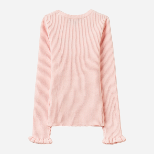 Sweter dla dziewczynki elegancki OVS 1846389 134 cm Różowy (8056781848746) - obraz 2