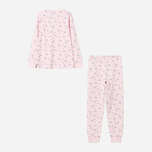 Піжама дитяча (світшот + штани) OVS 1892492 104 см Рожева (8052147148192) - зображення 2