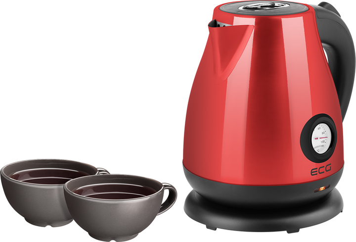 Электрочайник ECG RK 1705 Metallico Rosso - изображение 11