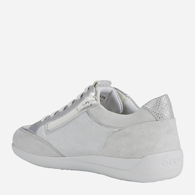 Sneakersy damskie Geox D2568F022MA 39 Białe (8050036668462) - obraz 3