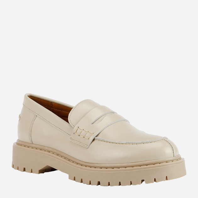 Loafersy damskie Geox D16QDB00043 36 Kremowe (8050036869111) - obraz 2