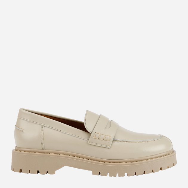 Loafersy damskie Geox D16QDB00043 38 Kremowe (8050036869135) - obraz 1