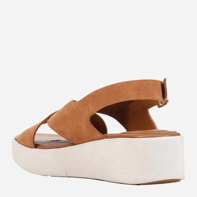 Sandały damskie skórzane Geox D15MPB00033 40 Brązowe (8050036017697) - obraz 3