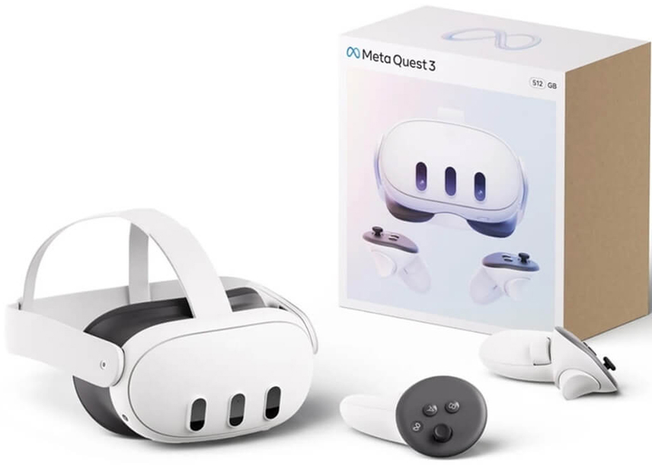 Okulary wirtualnej rzeczywistości Meta Oculus Quest 3 512GB (899-00583-01) - obraz 6