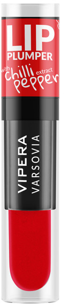 Błyszczyk Vipera Varsovia Lip Plumper powiększający usta 01 Red 3 ml (5903587275319) - obraz 1