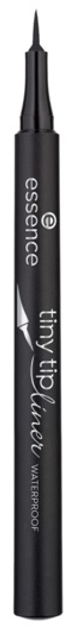 Eyeliner Essence Tiny Tip Liner Waterproof w pisaku 01 Deep Black 1.1 ml (4059729287298) - obraz 1