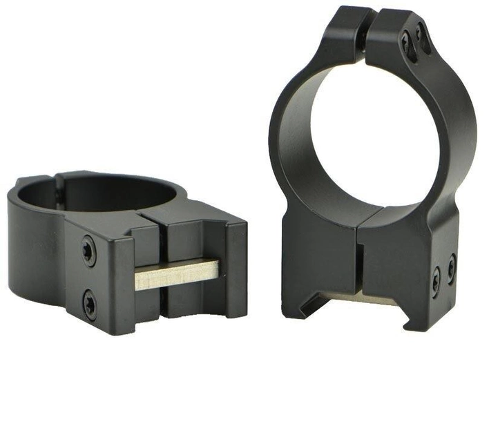 Стальные кольца Warne Fixed Ring 30 мм. High ( высокие ) - изображение 1