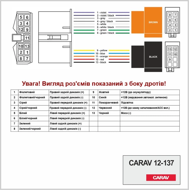 Разъем для штатной магнитолы Daewoo Nexia Carav 12-137 - Фото 4 Разъем для штатной магнитолы Daewoo Nexia Carav 12-137 - изображение 4