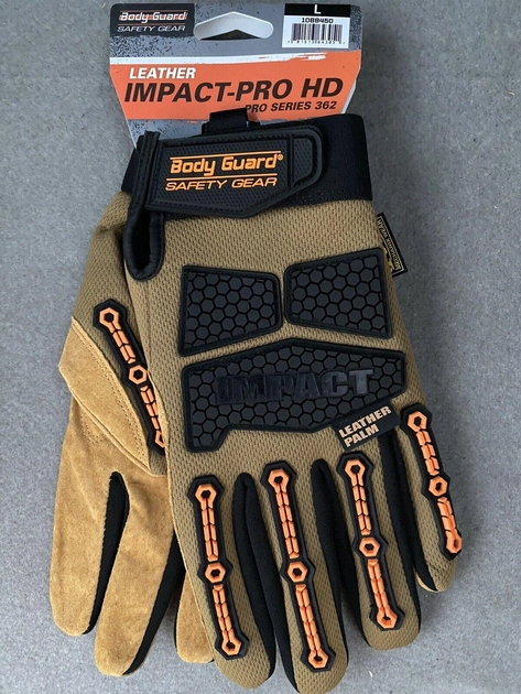 Тактичні рукавички Mechanix Wear Body Guard Impact Pro HD Series 362 L - зображення 1