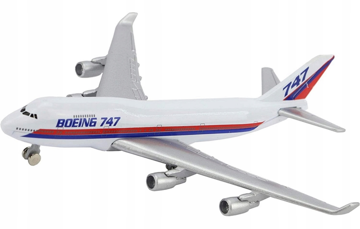 Samolot Welly Boeing 747 (6900360029205) - obraz 2