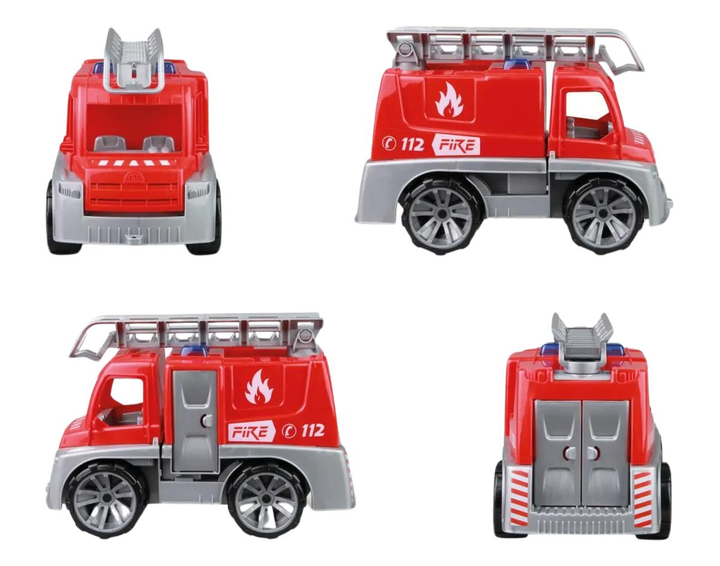 Пожежна машина Lena Truxx з фігуркою 29 см (4006942869893) - зображення 2