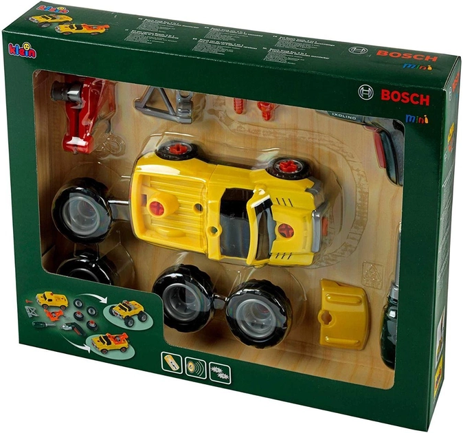 Samochod Klein Bosch Mini Truck 3 In 1 (4009847081681) - obraz 1