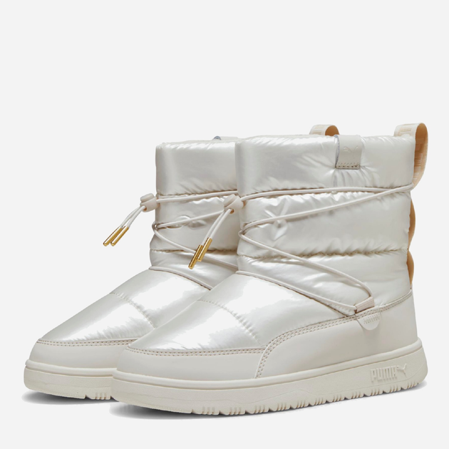 Śniegowce damskie Puma Snowbae Wns Patent 39393102 40.5 (7UK) 26 cm Beżowe (4099683078341) - obraz 4