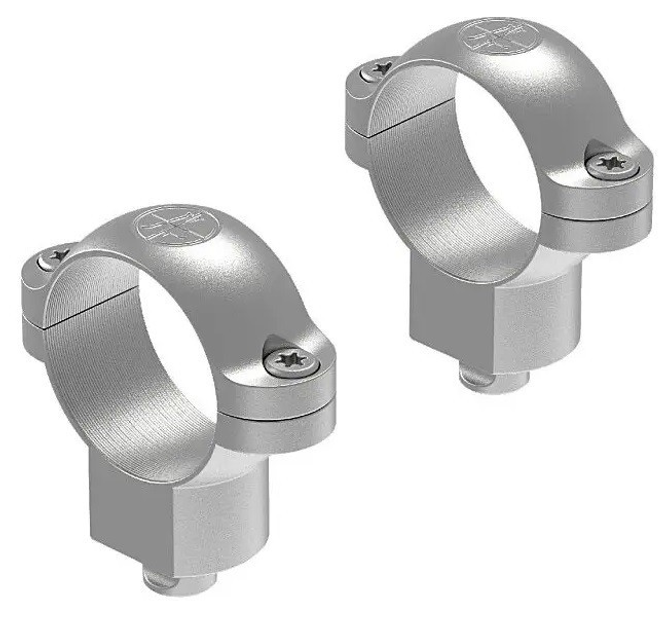 Кольца Leupold QR High Silver, 25.4 мм - изображение 1
