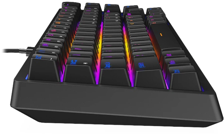 Клавіатура Krux Atax 65% Pro RGB Outemu Red (KRX0126) - зображення 8