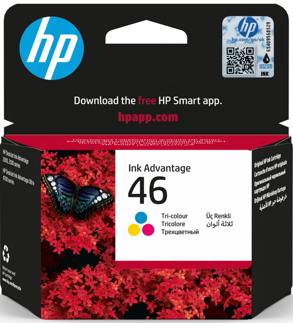 Картридж HP No.46 Ultra Ink Advantage Tri-color (CZ638AE) – фото ...