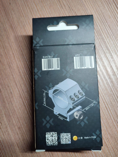 Кольца 30 мм НИЗКИЕ VECTOR OPTICS SCTM-33 на weawer / picatinny - изображение 4