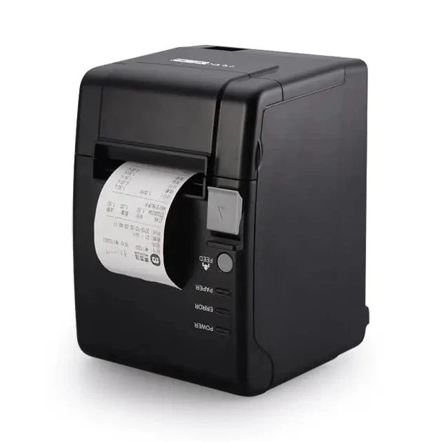 Термо принтер чеков POS Vector PS-H806 на 80 мм USB, LAN Чековый принтер с автообрезчиком (PS-H806-black) - Фото 1 Термо принтер чеков POS Vector PS-H806 на 80 мм USB, LAN Чековый принтер с автообрезчиком (PS-H806-black) - изображение 1