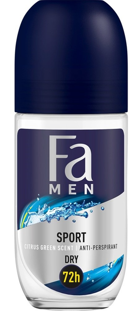 Antyperspirant w kulce Fa Men Sport 72h o zapachu cytrusów 50 ml (9000100219877) - obraz 1