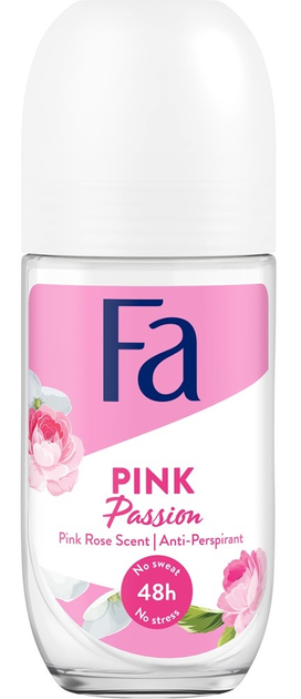 Antyperspirant w kulce Fa Pink Passion 48h o zapachu różanym 50 ml (9000100326193) - obraz 1