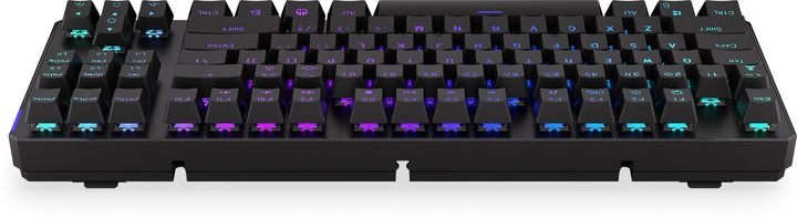 Klawiatura bezprzewodowa Endorfy Thock TKL Kailh Box Black Wireless Black (EY5A081) - obraz 3