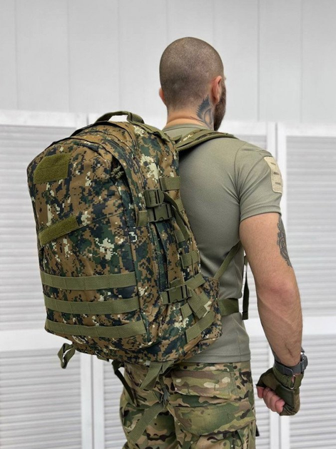 Тактичний великий армійський рюкзак Мультикам 35л - зображення 1