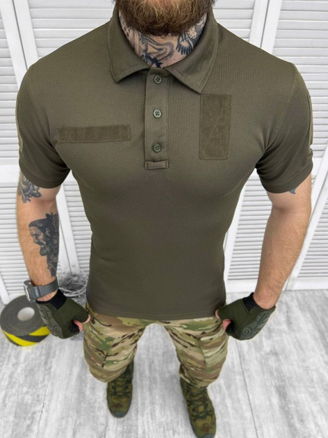 Тактическая футболка Олива XL - изображение 2