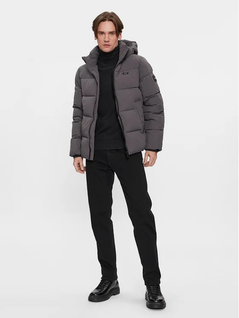 Куртка зимова чоловіча Calvin Klein K10K110336-PTR S Сіра (8719856750671) - зображення 3