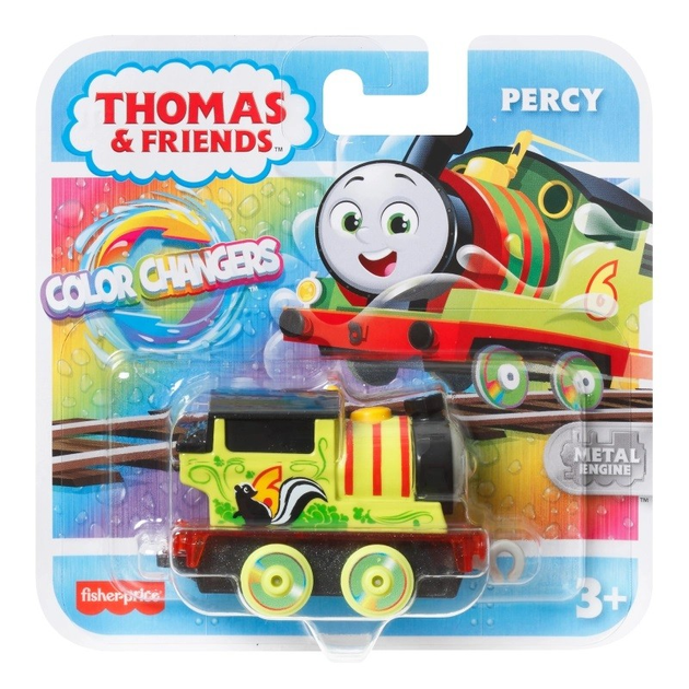 Lokomotywa Fisher-Price Thomas & Friends Tom zmieniający kolor (194735124206) - obraz 1