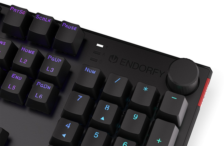 Klawiatura przewodowa Endorfy Thock Kailh Blue USB Black (EY5A121) - obraz 11