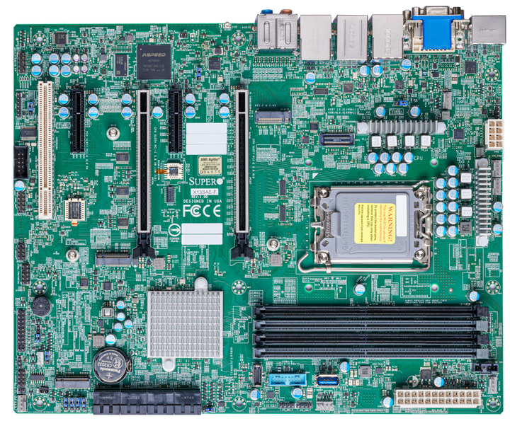 Płyta główna Supermicro MBD-X13SAE-F-O (s1700, Intel W680, PCI-Ex16) - obraz 1