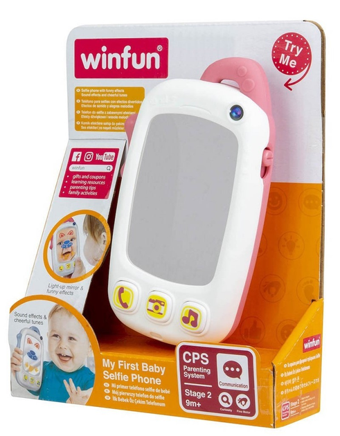 Interaktywny Smartfonik Smily Play My First Baby Selfie Phone (4895038541313) - obraz 2