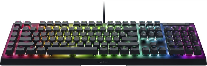 Клавиатура проводная Razer BlackWidow V4 X Yellow Switch RU USB