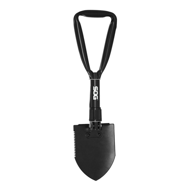 SOG лопата складана Entrenching Tool, розкладна лопата, багатофункціональна лопата, армійська чорна лопата - зображення 1
