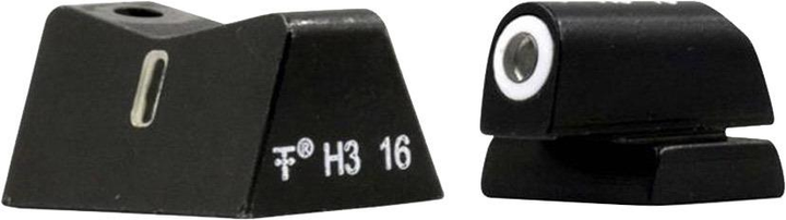 Цілик і мушка XS Sights Tritium для Beretta Brigadier/Elite 92/Elite 96 - зображення 2