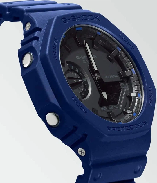 Часы Casio GA-2100-2A G-Shock. Фиолетовый - изображение 2