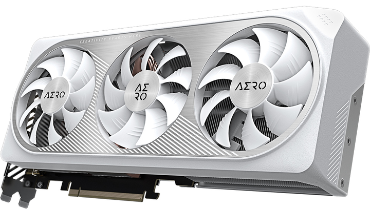 Видеокарта Gigabyte PCI-Ex GeForce RTX 4070 Ti Super Aero OC 16G 16GB GDDR6X (256bit) (2655/21000) (HDMI, 3 x DisplayPort) (GV-N407TSAERO OC-16GD) - изображение 3
