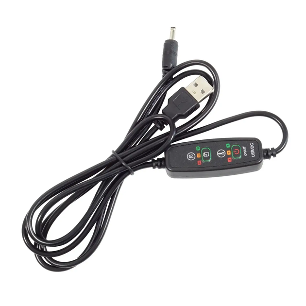 Электрогрелка для плеч шеи с вибрацией регулировкой по длине работой от USB плюшевая микрофибра 50x43x1 см (479426-Prob) - Фото 3 Электрогрелка для плеч шеи с вибрацией регулировкой по длине работой от USB плюшевая микрофибра 50x43x1 см (479426-Prob) - изображение 3