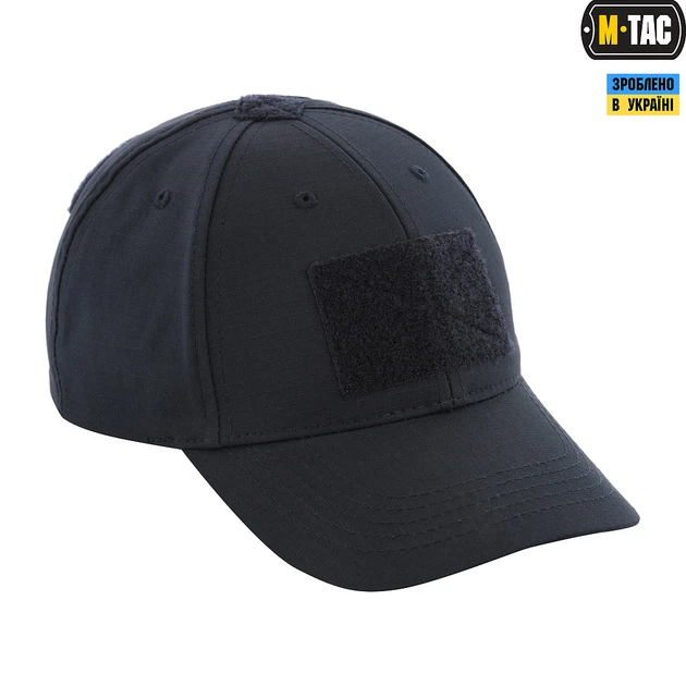 M-Tac бейсболка тактична Elite Flex ріп-стоп Dark Navy Blue (сорт 2) XS/S - Фото 4 M-Tac бейсболка тактична Elite Flex ріп-стоп Dark Navy Blue (сорт 2) XS/S - зображення 4