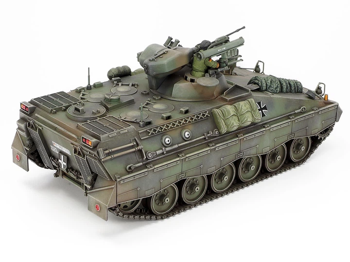 Сборная модель 1/35 немецкая боевая машина пехоты Marder 1A2 Milan Tamiya 35162 - изображение 3