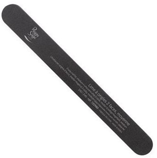 Pilnik do paznokci Peggy Sage 2-Way Giant Nail File Coarse duży dwustronny 100/180 czarny 1 szt (3529311221609) - obraz 1