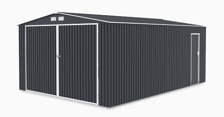 Металевий гараж HARDMAISTER Kingston 380x540 Cold Grey сірий 000353 - Фото 1 Металевий гараж HARDMAISTER Kingston 380x540 Cold Grey сірий 000353 - зображення 1