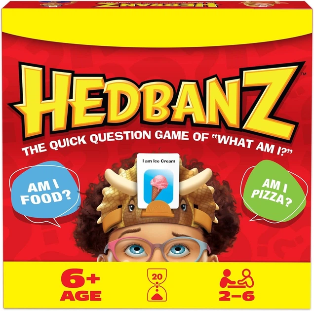 Настільна гра Hedbanz Spin Master Хто Я! Англійська мова (6067050) - Фото 1 Настільна гра Hedbanz Spin Master Хто Я! Англійська мова (6067050) - зображення 1