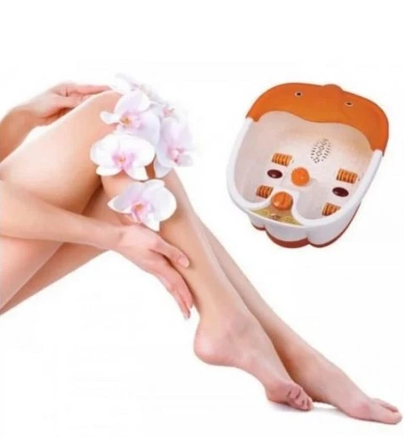 Гідромасажна ванна для ніг Footbath Massager SQ-368 з 3 режимами роботи, автоматичне нагрівання, Помаранчевий. - Фото 3 Гідромасажна ванна для ніг Footbath Massager SQ-368 з 3 режимами роботи, автоматичне нагрівання, Помаранчевий. - зображення 3