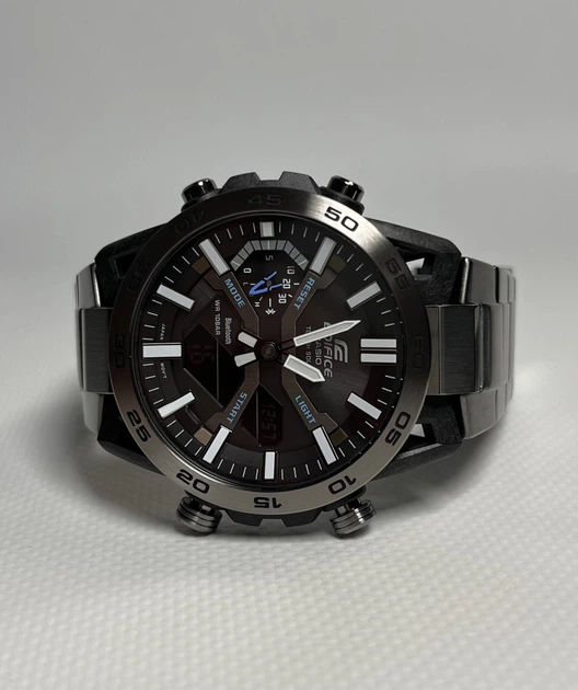 Часы спортивные мужские Casio Edifice ECB-2000DC-1ACR, casio solar - Фото 3 Часы спортивные мужские Casio Edifice ECB-2000DC-1ACR, casio solar - изображение 3