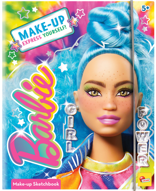 Paleta do makijażu Lisciani Barbie Sketch Book Make Up Goal (9788833512938) - obraz 1