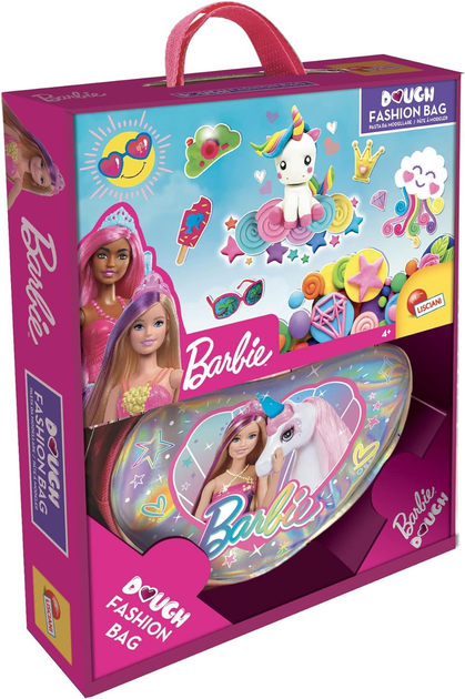 Набір для творчості Lisciani Barbie Модна сумочка з масою для ліплення (8008324091928) - зображення 1